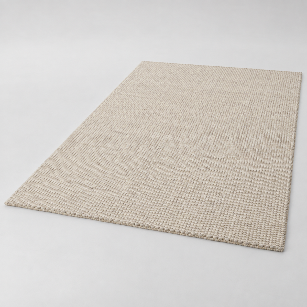 Waschbarer Wollteppich 200x300 cm – originale Detailansicht